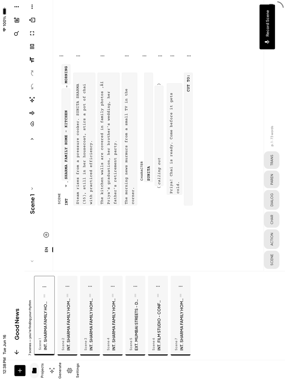 iPad screenshot
