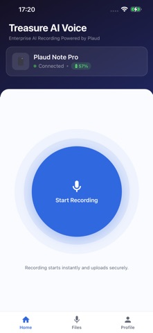 Treasure AI Voice iPhone screenshot