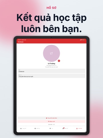 SmartLMS - Bình dân học vụ số iPad screenshot 4