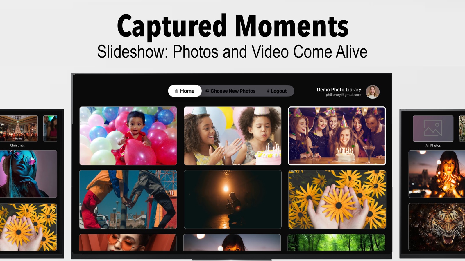 PixGallery for Google Photos apple_tv screenshot 2