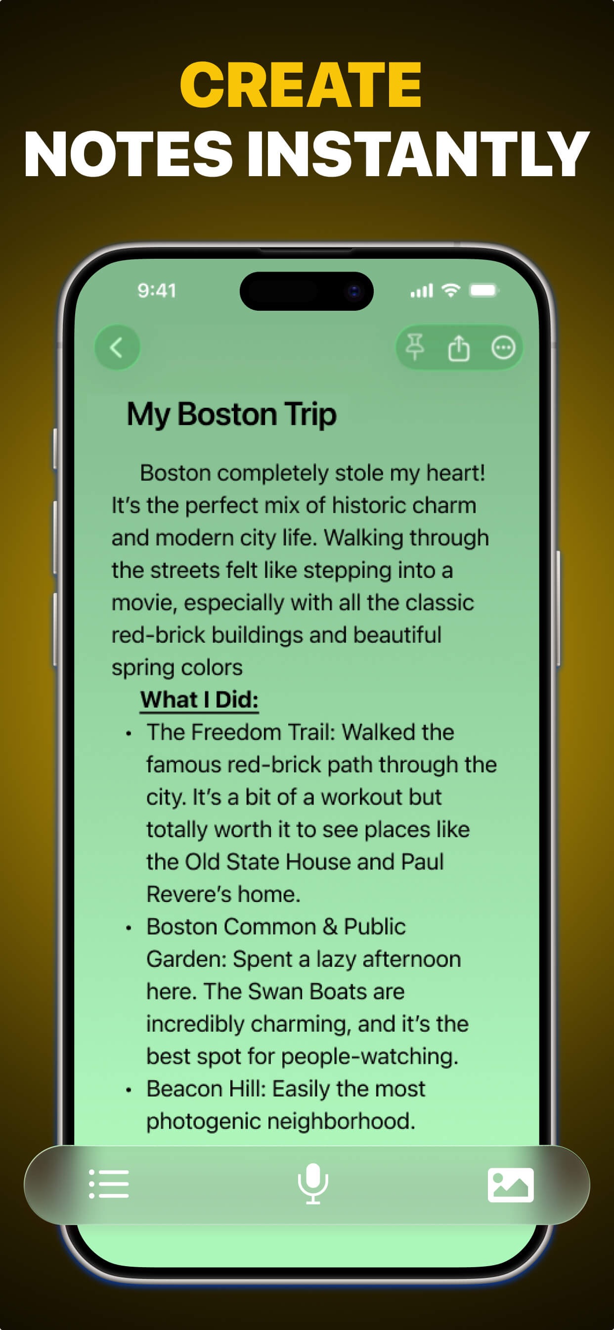 Screenshot 2 of MiniMemo Pro
