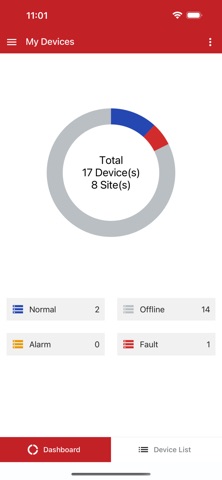 ION UPS IoT screenshot