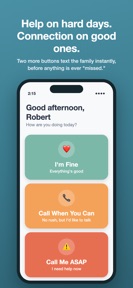 SafeCheckNow: Senior Check-In screenshot