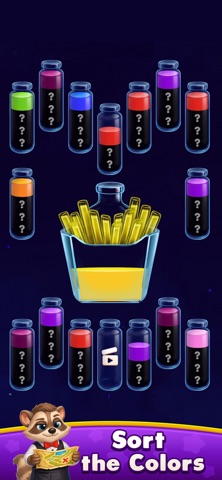 Chaos Drink Sort: Water Puzzle iPhone screenshot