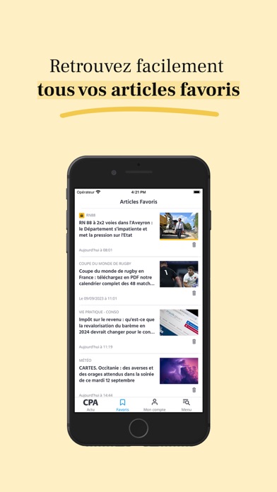 Centre Presse Aveyron - Actus Screenshot