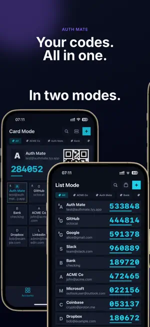 Auth Mate - 2FA Authenticator screenshot 1