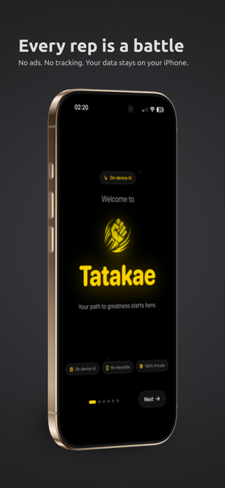 Tatakae: AI Rep Counter Screenshot 6 of 6