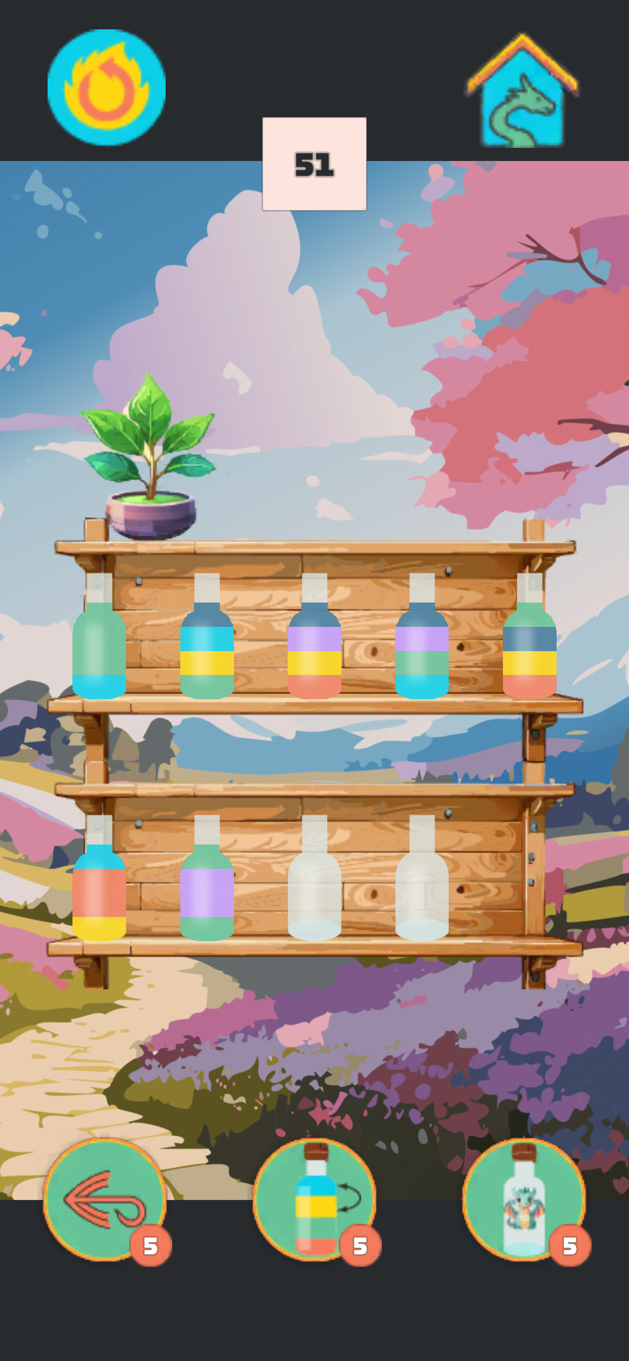 Dragon Potions : water puzzle screenshot 4
