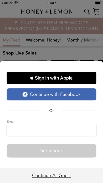 Honey and Lemon Screenshot 1 - AppWisp.com Honey and Lemon Screenshot 1 - AppWisp.com