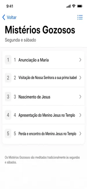 Holy Rosary Mysteries screenshot 4