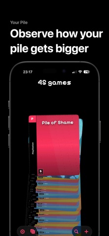 Pile of Shame - Game Tracker screenshot