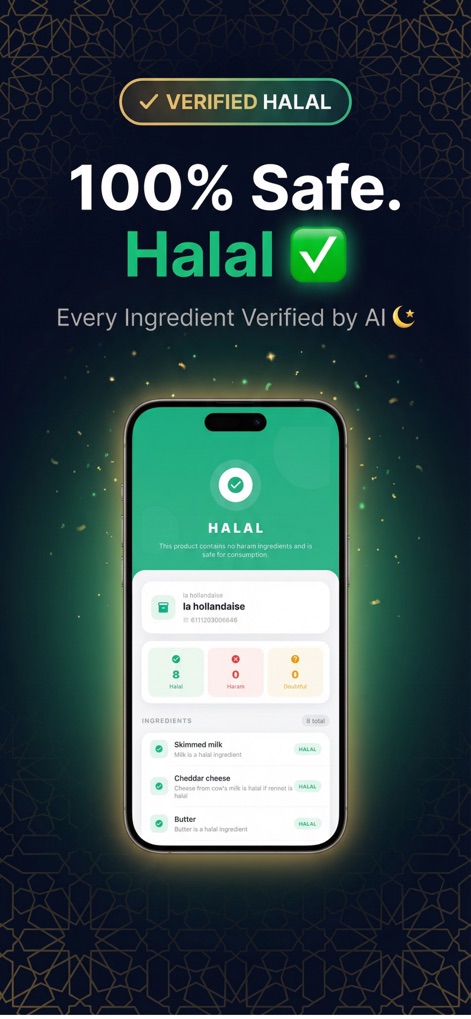 Halal Scanner: Ai Food Checker - Food & Drink App | MWM