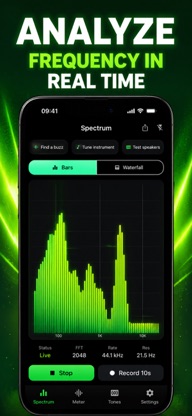 Frequency Analyzer Spectrum screenshot 1
