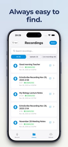 Speech to Text: EchoScribe Screenshot 6 of 6