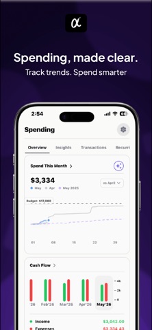 Alpheva AI: Financial Advisor iPhone screenshot