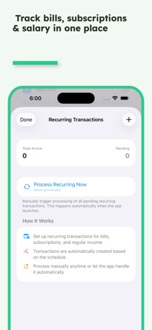 Easy Expenses Tracker 2 iPhone screenshot