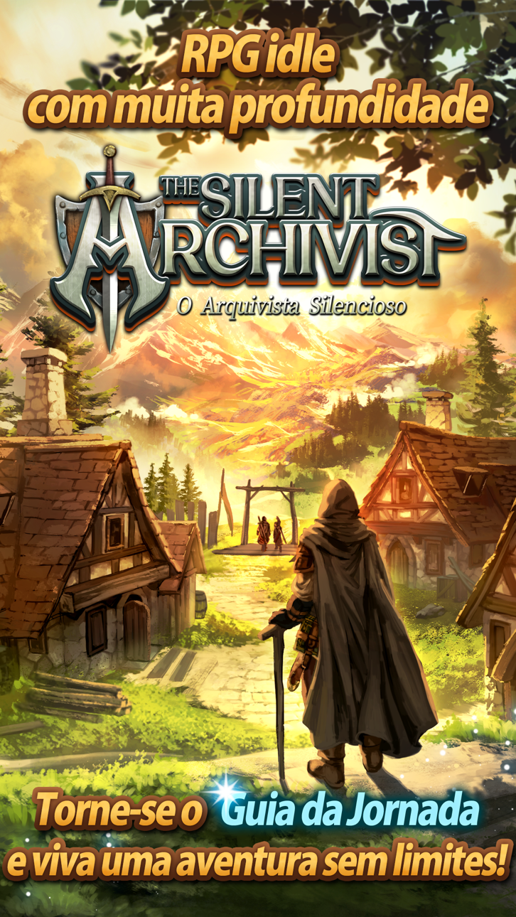 Idle Game The Silent Archivist iOS Mod IPA screenshot 1 - iOS game interface