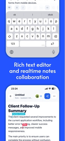 Klinks: File, AI Meeting, Note Screenshot 4 of 7