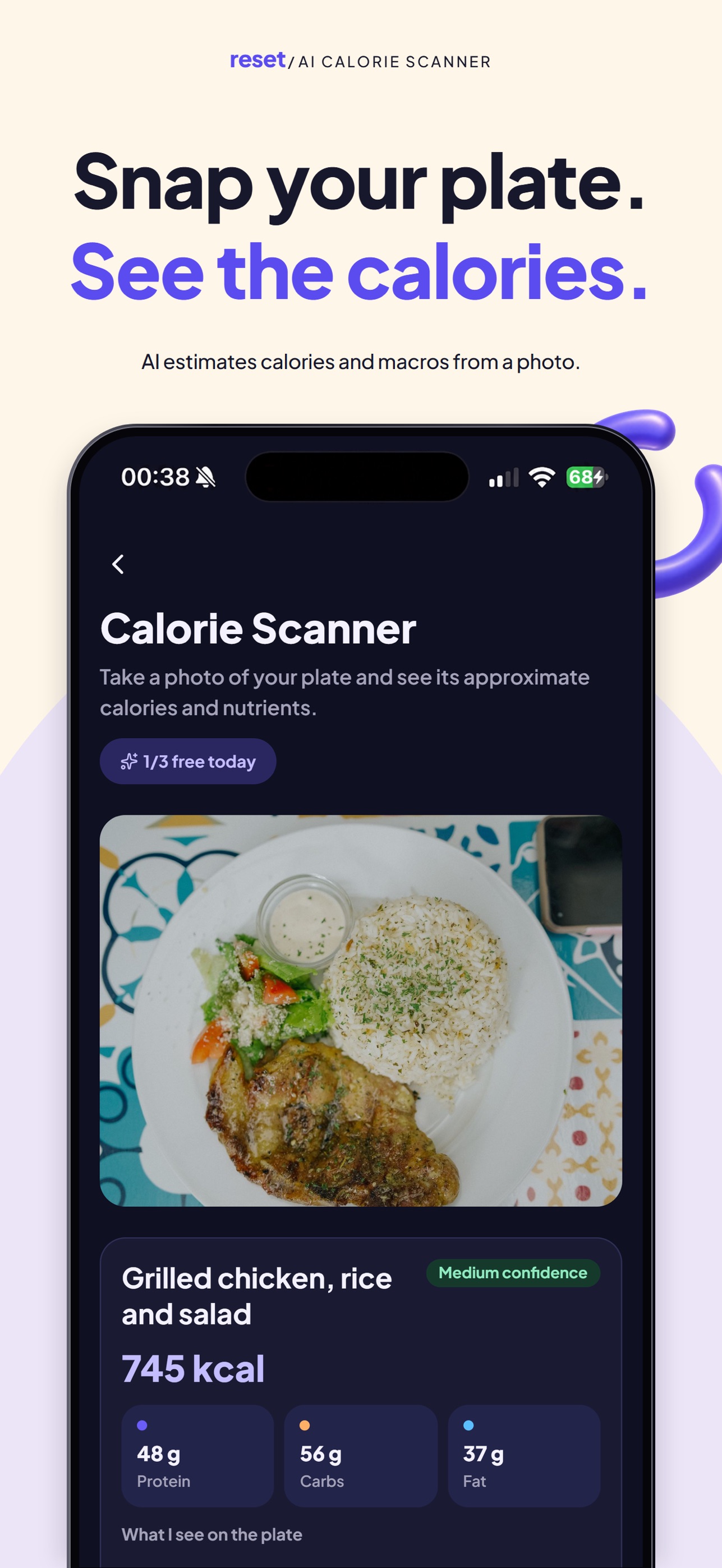Screenshot 3 of Reset: Intermittent Fasting