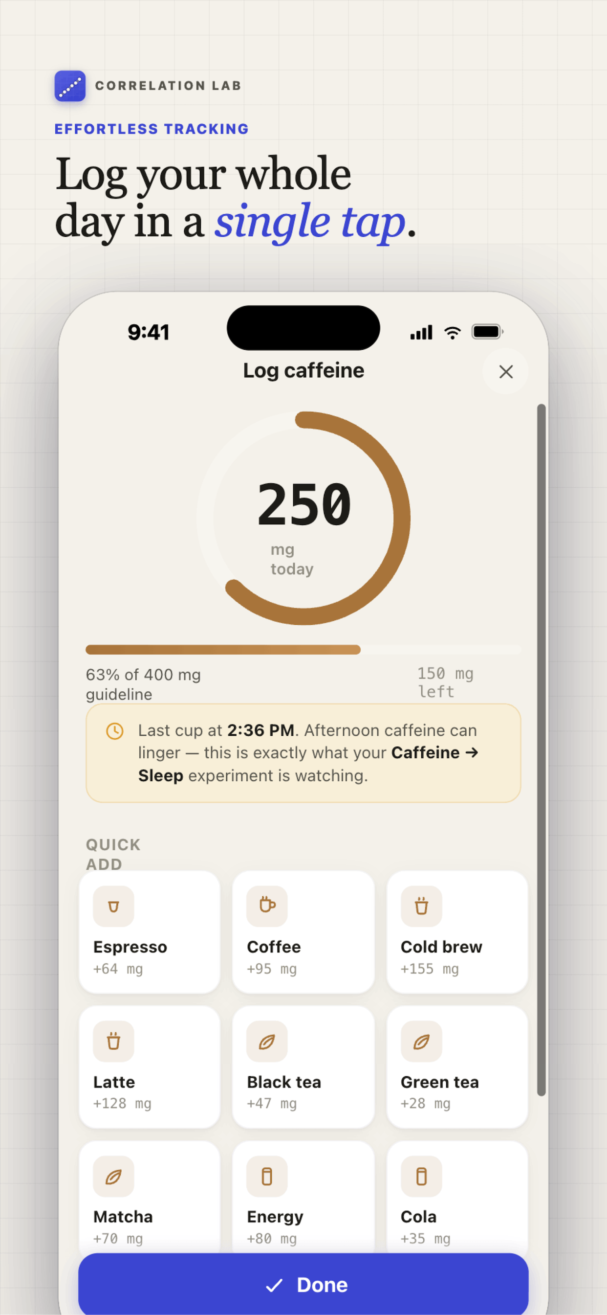 Correlation Lab: Health Test screenshot 4