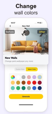 AI Home Design - PicHome iPhone screenshot