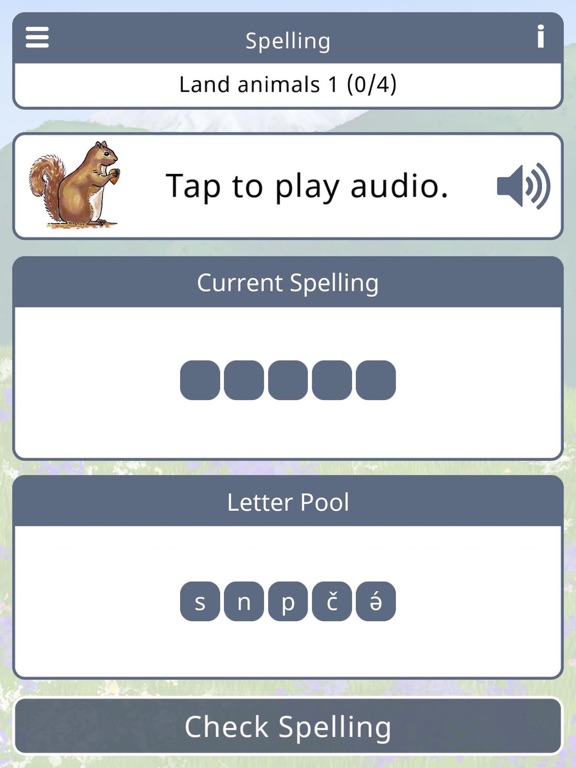 Cowlitz Salish Vocab Builder iPad screenshot 10 - Education app