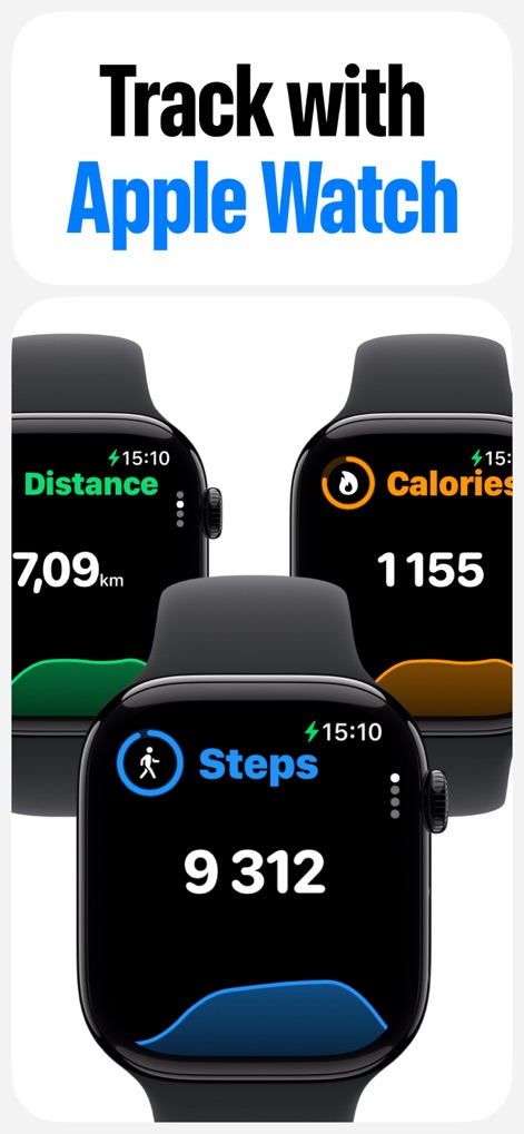 Steps Tracker Pedometer StepGo - Health & Fitness App | MWM