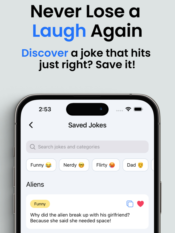 Jokify AI Joke Journal