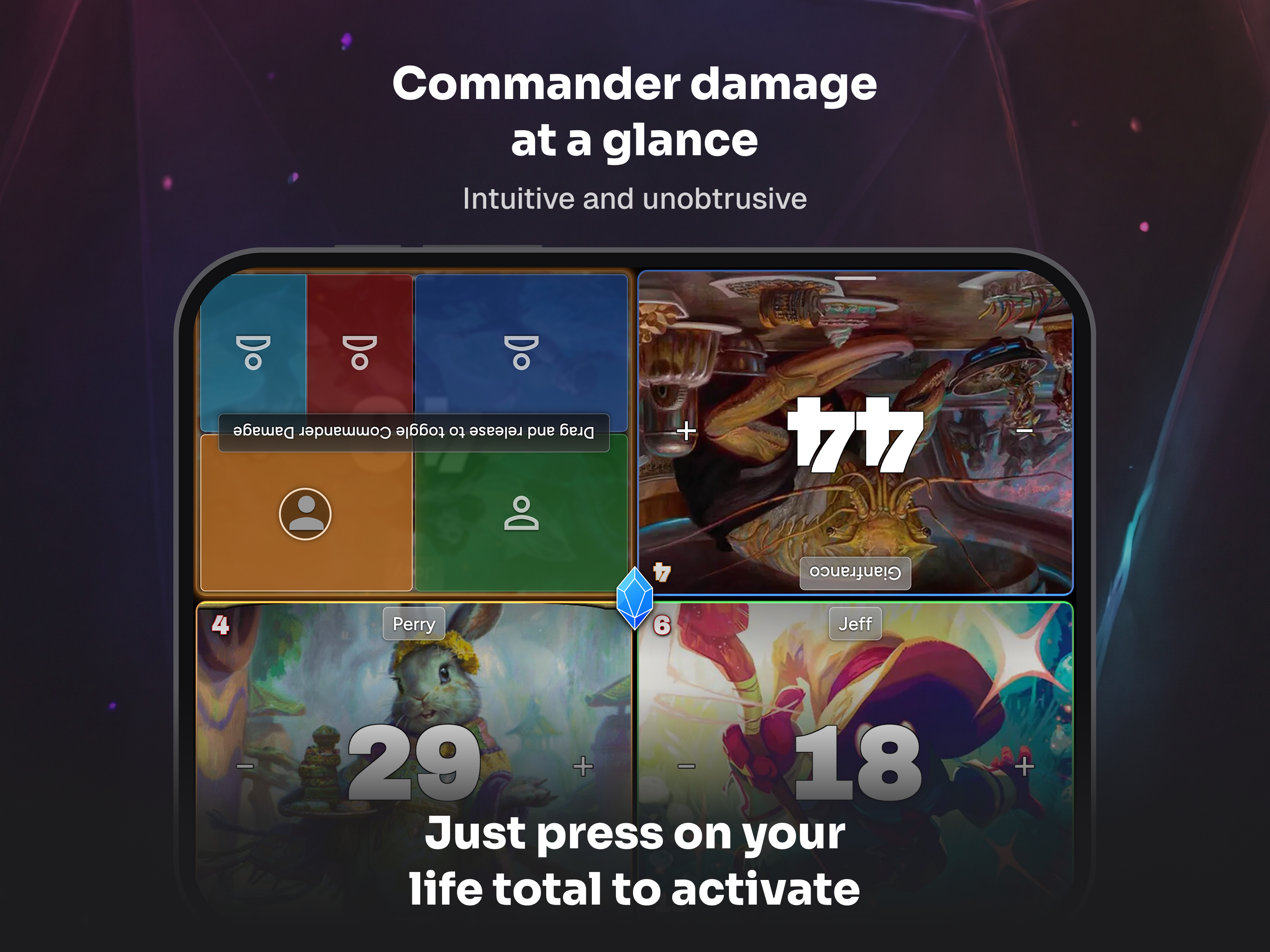 Rhystic: MTG EDH Life Counter screenshot 10