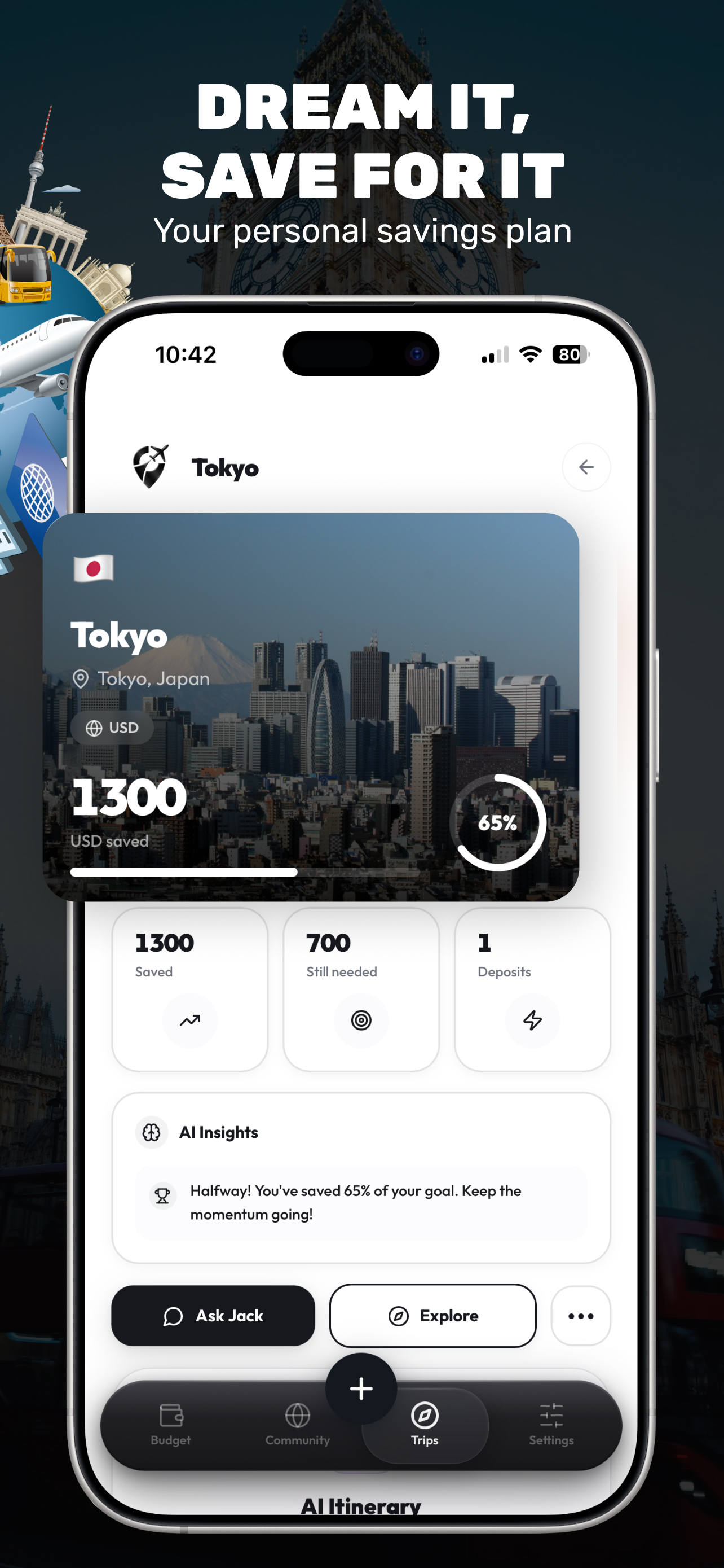 TravAI: AI Travel Budget