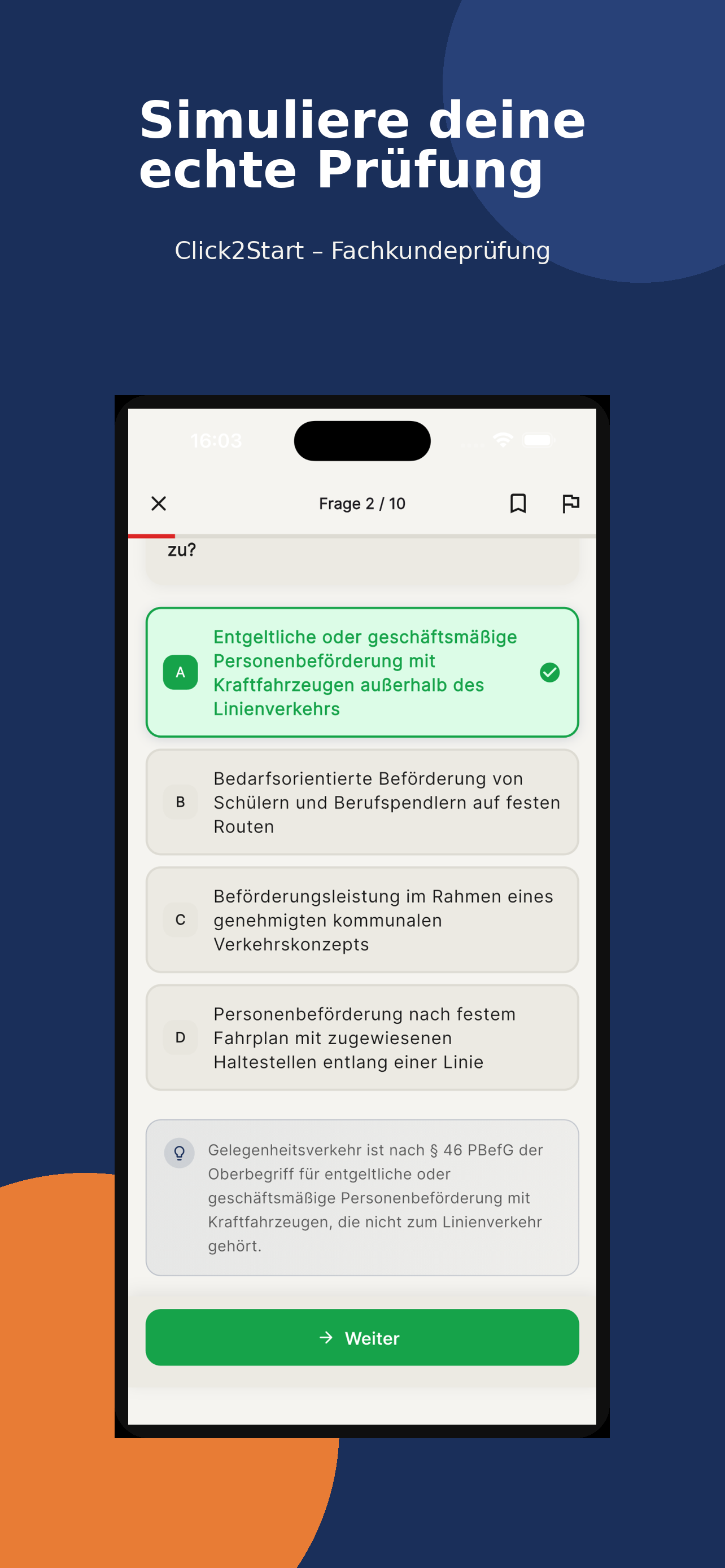 Click2Start – Fachkunde