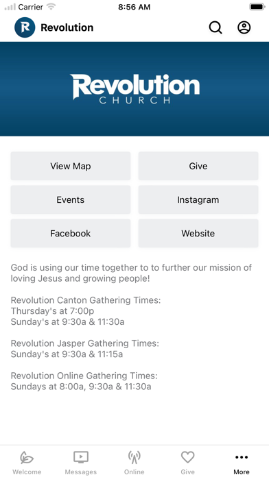 Revolution Church GA Screenshot