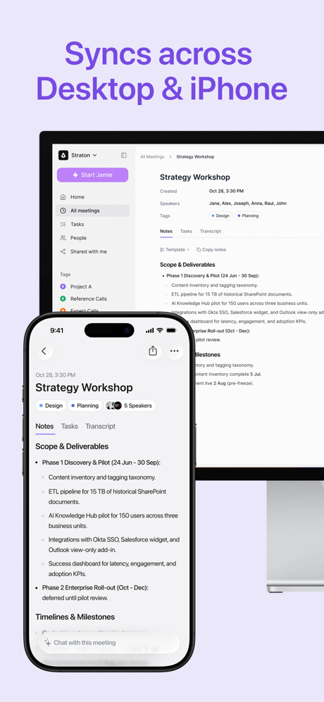 Jamie - AI Meeting Note Taker screenshot 5