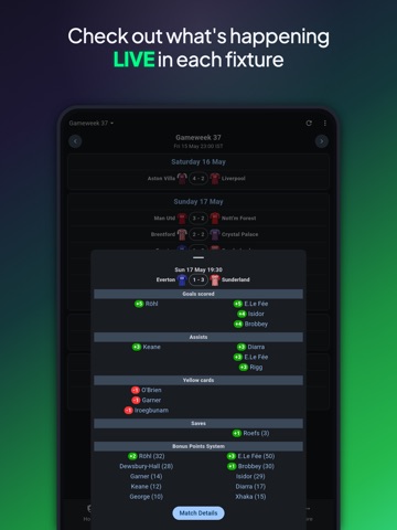 (FPL) Fantasy Football Manager iPad screenshot