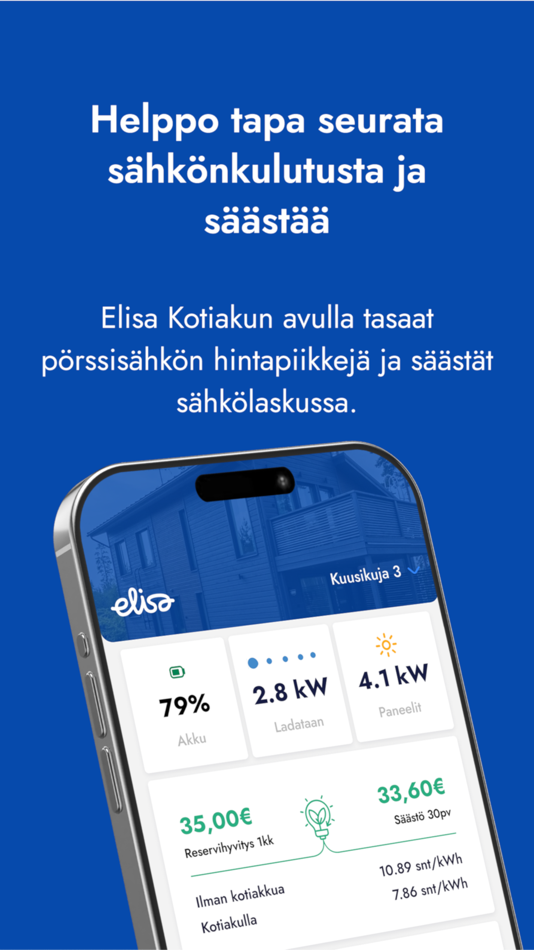 #1. Elisa Kotiakku (iOS) Podle: Elisa