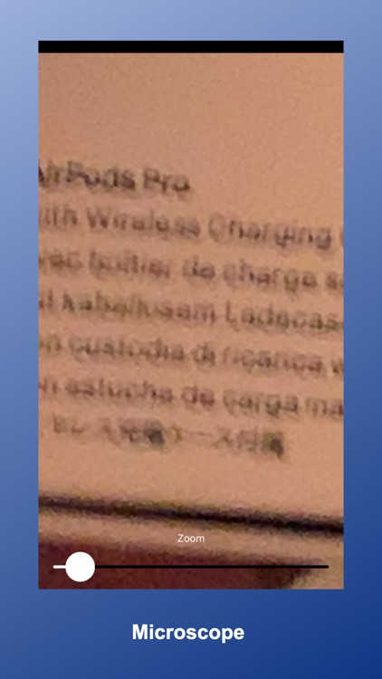 Magnifier Zoom + Microscope HD screenshot-3