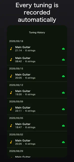 Grainote - Guitar Tuner screenshot 4