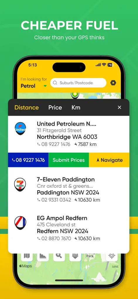 Fuel Watch: Petrol Prices Map - Navigation App | MWM