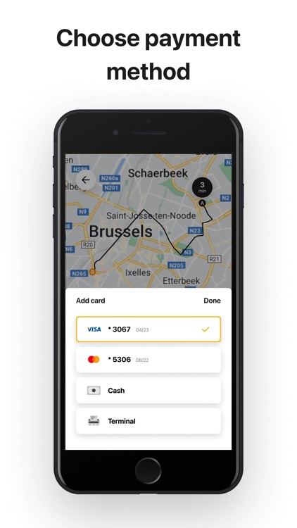 Taxis Brussels: B TAXI App screenshot-3
