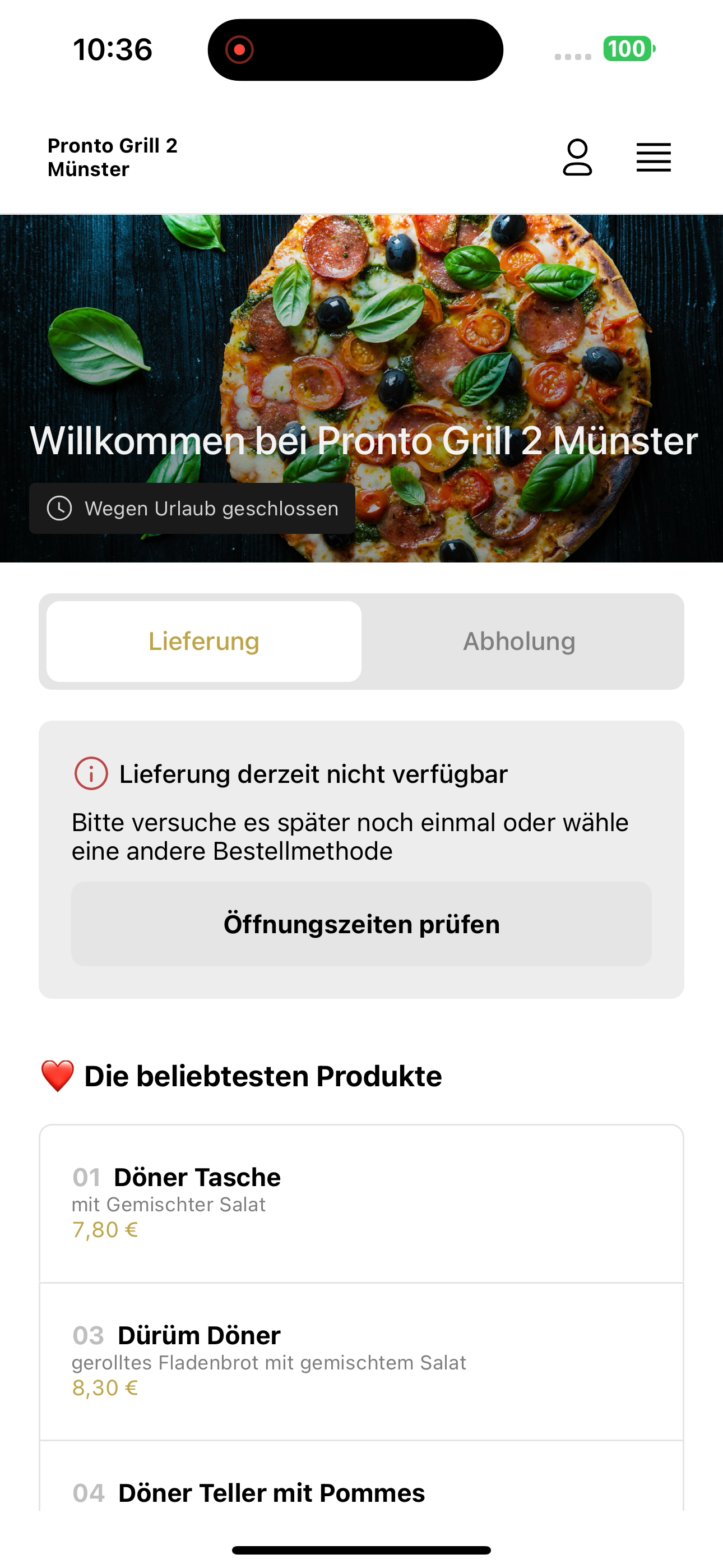 Pronto Grill 2 Münster screenshot 4