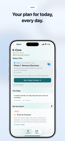 K-Core: Kegel & Pelvic Trainer Screenshot 2 of 7
