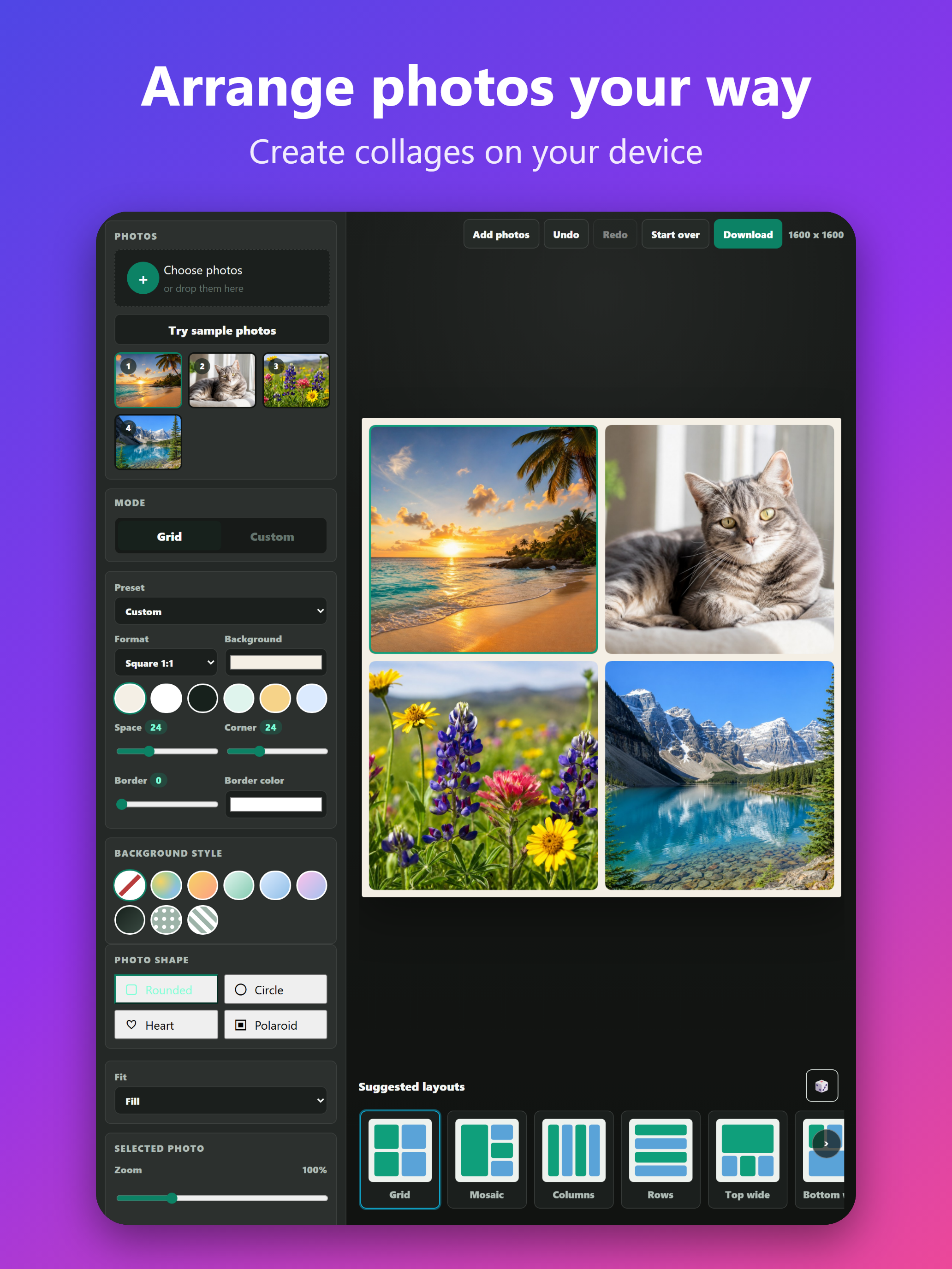 CollageImage – Photo Collage screenshot 5