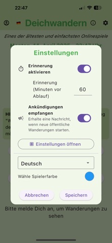 Deichwandern screenshot