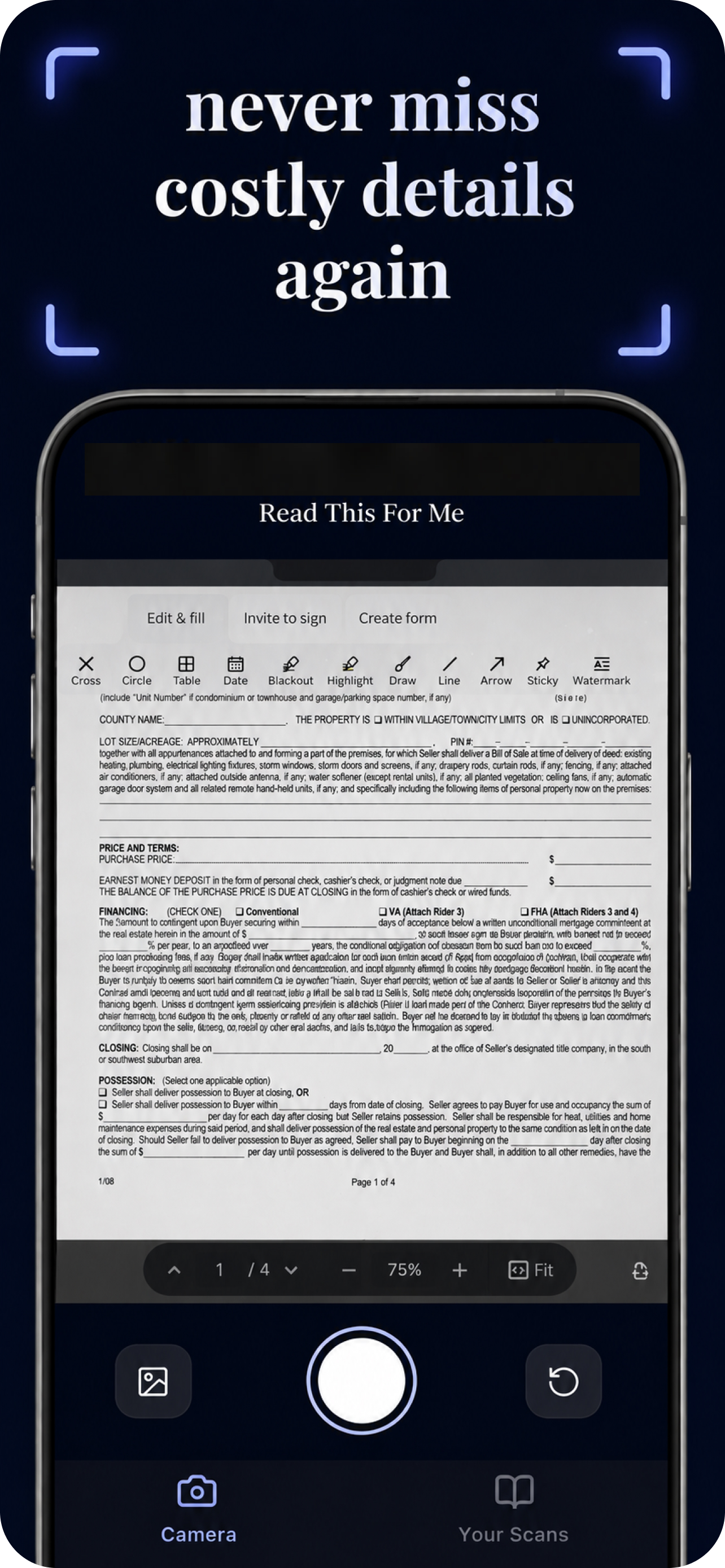 Read This For Me: Scan Text