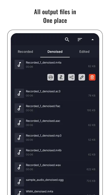 Audio Noise Reducer & Recorder screenshot 7 of 7