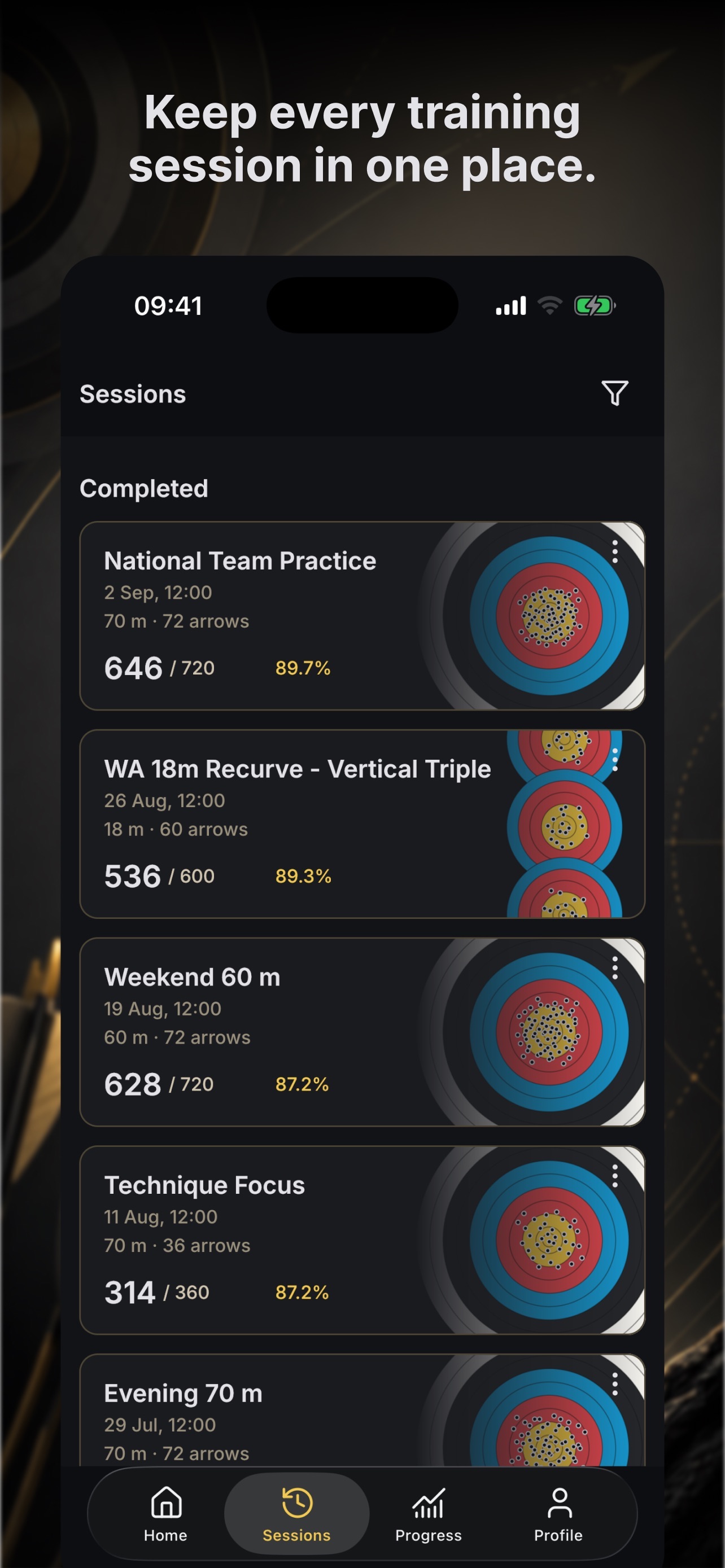 Screenshot 3 of Goldward: Archery Tracker