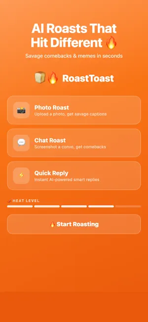 RoastToast: AI Roast Machine screenshot 1