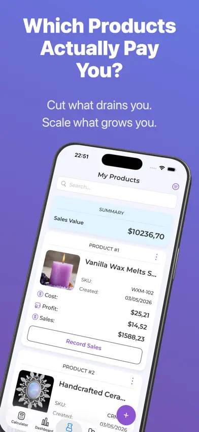 Craft Pricing: Cost & Profit screenshot 5