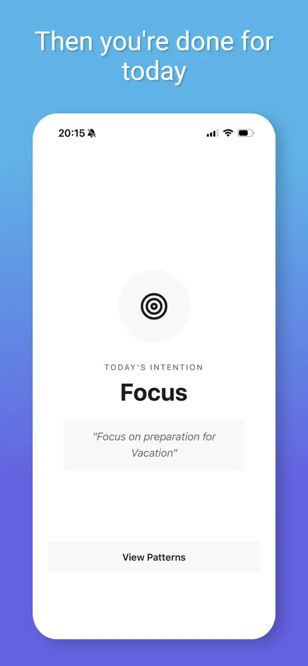 Screenshot #3 pour Daily Clarity: Focus & Calm