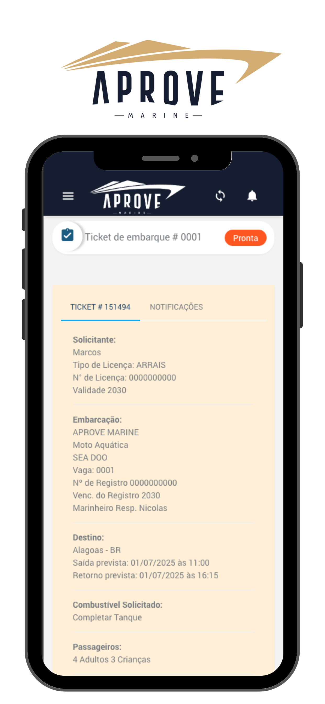Aprove Marine screenshot 3